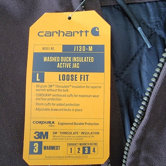New With Tag! XL - Loose Fit Carharrt Jacket - Picture 5 of 5
